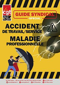 logo GUIDE SYNDICAL MALADIE PROFESSIONNELLE ACCIDENT DE TRAVAIL